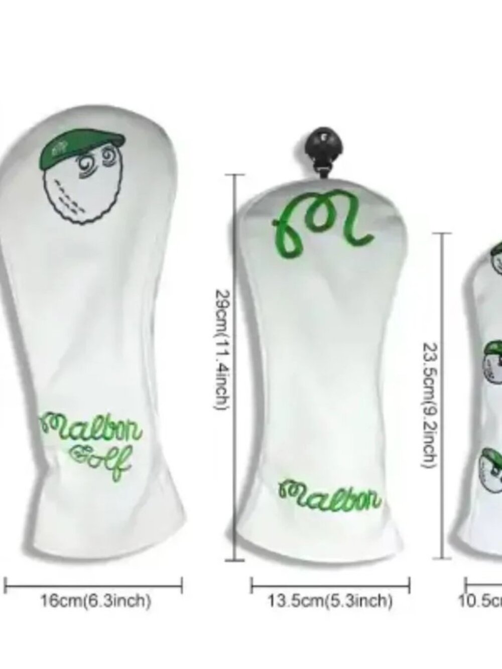 Malbon Golf Club Headcover Protective Cases